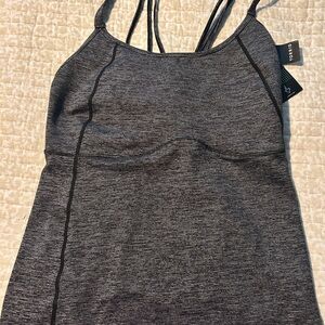 Torrid Black and Gray Tank Top